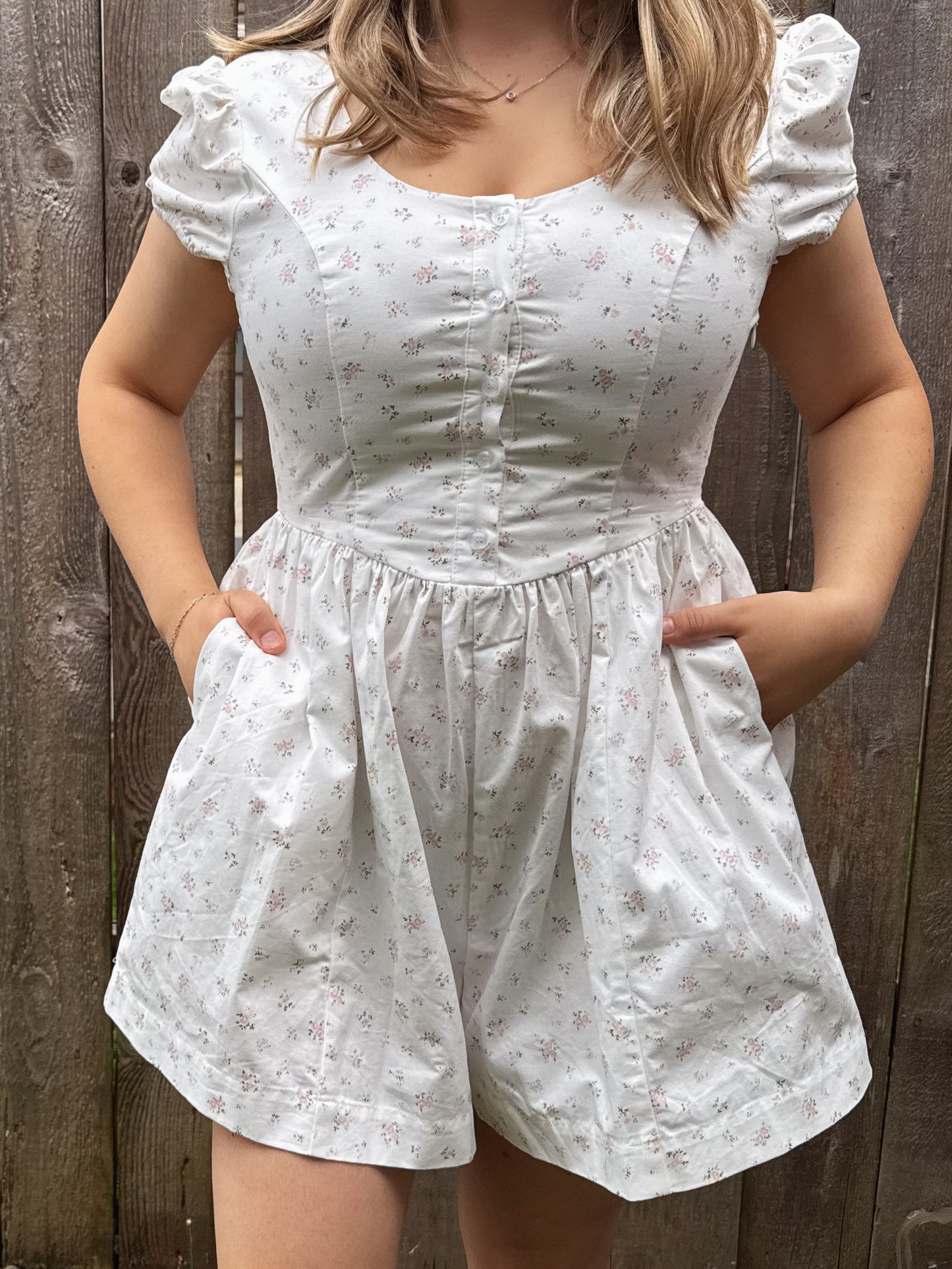 Lover Girl Floral Romper