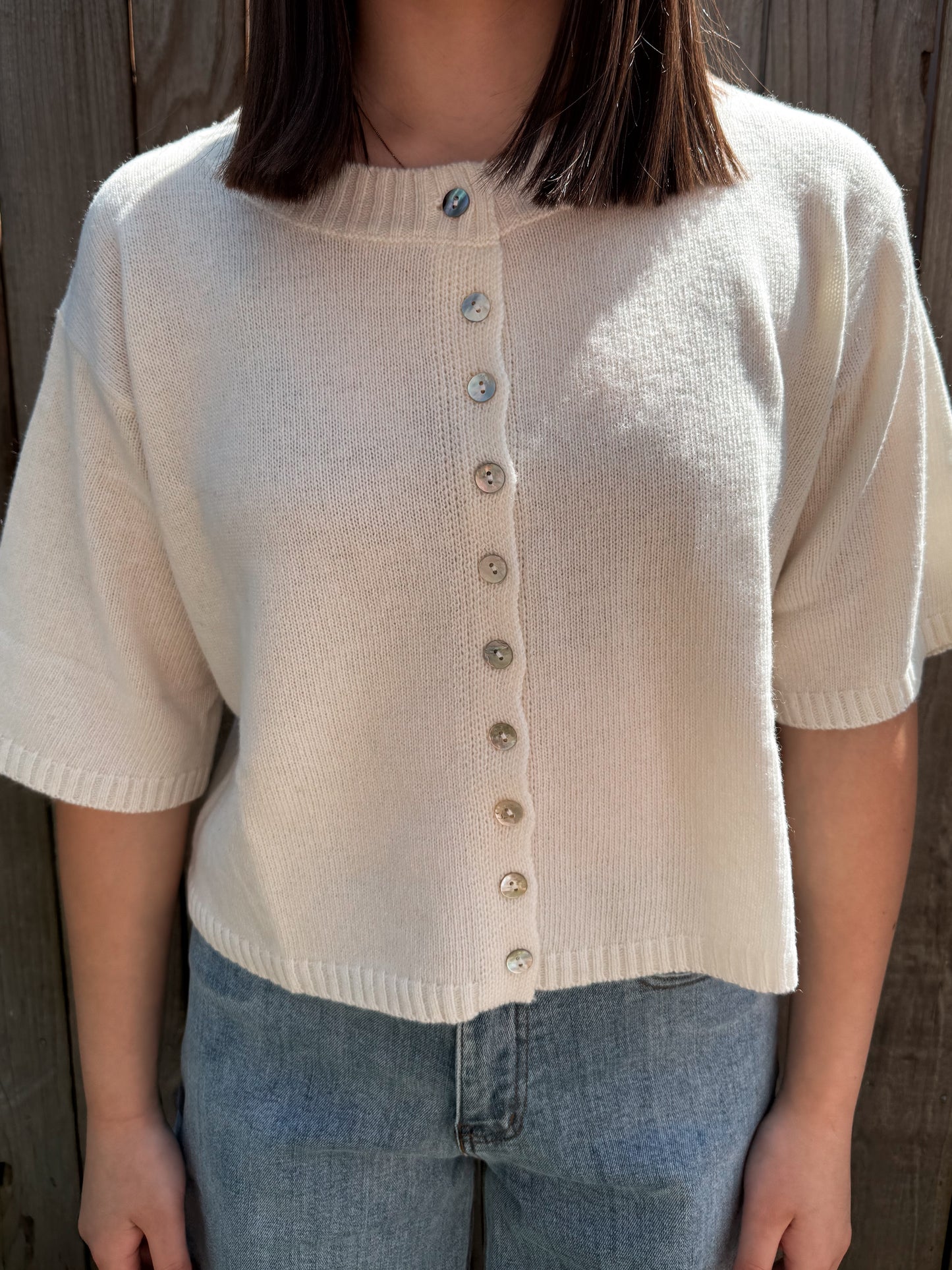 Beachy Breeze Cardigan - White