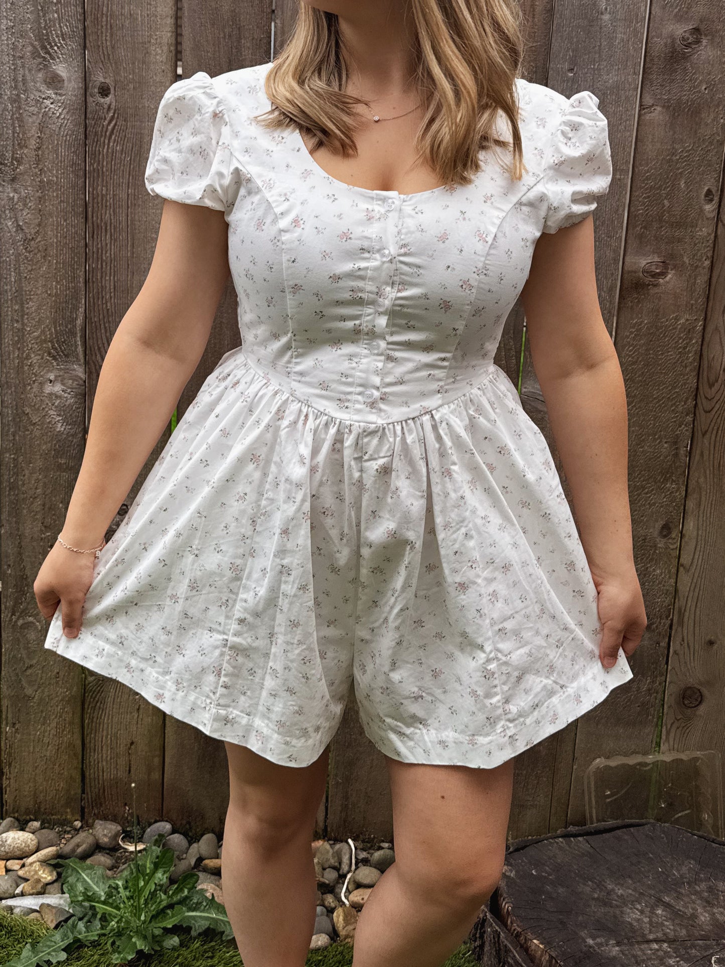 Lover Girl Floral Romper