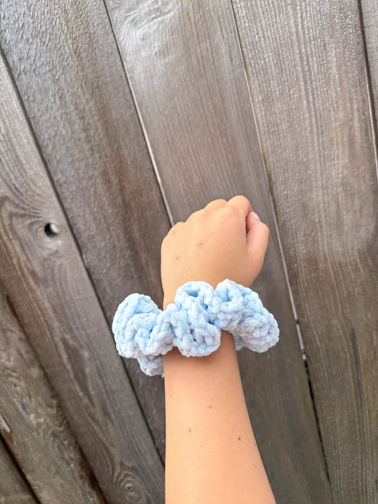 Cotton Candy Scrunchies